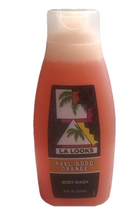 LA Looks Peel Good Orange Body Wash 18 fl oz 532ml Rare Find