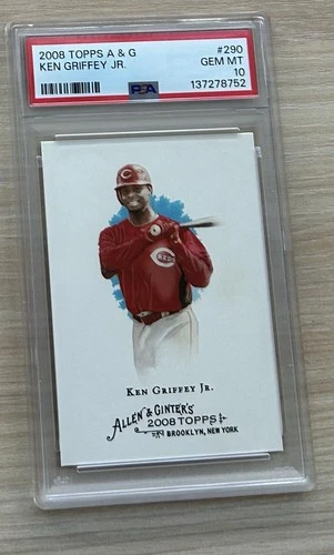 PSA 10 - 2008 Topps Allen & Ginter's Ken Griffey Jr #290