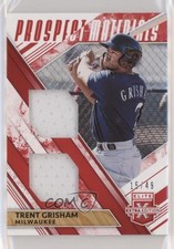 2019 Elite Extra Edition Dual Prospect Materials Red 15/49 Trent Grisham s3g