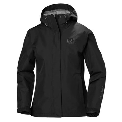 Helly Hansen Seven J Women's Rain Jacket, Black, X-Large