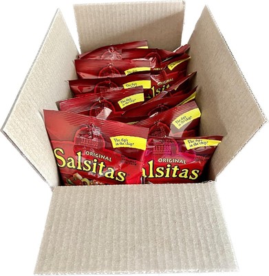 El Sabroso Salsitas Spicy Salsa Round Tortilla Chips, 1.5oz Bags (Pack of... 