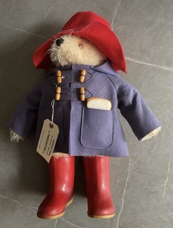 GABRIELLE 1974 PADDINGTON BEAR NEW COAT & HAT OLD COAT & HAT INCLUDED
