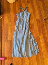 AZAZIE  blue  long bridesmaid dress A6 (6) women's Halter