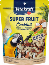 Fresh Super Fruit Cocktail - Tropical Parrot Fruit Blend - Parrot and Cockatiel