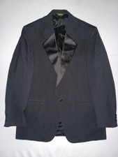 Vintage Men's Christian Dior Grand Luxe 1980's Black Tuxedo Jacket Size 42R