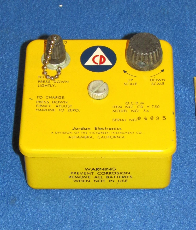 ¡NUEVO! Medidor de Estudio Radiológico PROBADO CDV-715 CDV-750 Victoreen Geiger Contador Foto 4 de 4