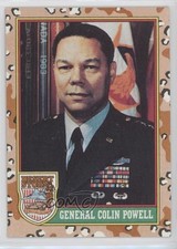 1991 Topps Desert Storm General (Brown Desert Storm) Colin Powell #2 00gy