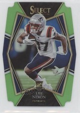 2021 Panini Select Premier Level Neon Green Prizm Die-Cut 307/349 Tre Nixon 01sb