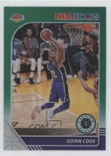 2019-20 Panini NBA Hoops Premium Stock Green Prizm Quinn Cook #267 06m7