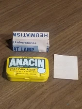 Vintage Anacin Analgesic  All 12 Tablets With Original Packaging Included Nice