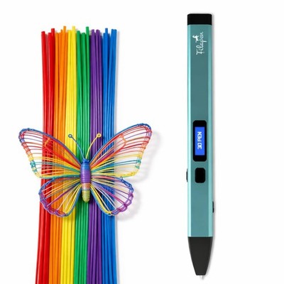 Filapen Premium 3D-Druckstift Set blau mit 250 PCL Sticks Defekt