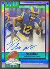 2025 Topps Chrome Puka Nacua Auto 1990 Topps /50 Rams #1990-PN