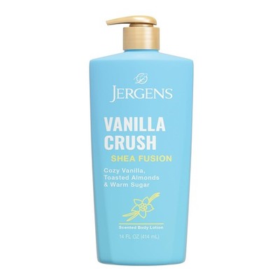 Jergens Shea Fusion Vanilla Crush Body Lotion Moisturizer 14 fl oz