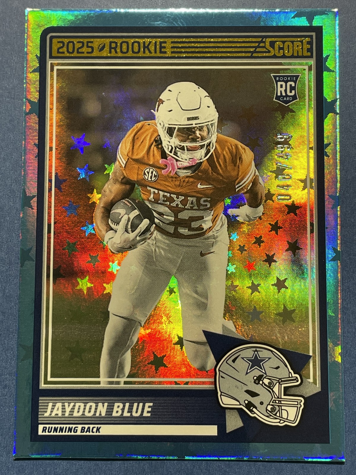 2025 Score #39 Jaydon Blue RC Stars /499 Dallas Cowboys