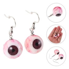  Lustige Ohrringe Halloween Augapfel Punk-Ohrringe Gotischer Schmuck