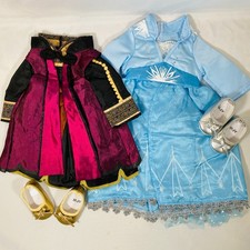Disney Anna & Elsa Frozen Juego de Vestido de Aventura de Viaje para Muñeca American Girl de 18"