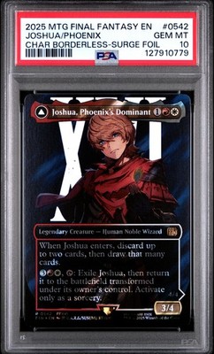 joshua mtg final fantasy Joshua, Phoenix's Dominant // Phoenix, Warden of Fire [494] [Extended Art] [FINAL FANTASY] [Foil]  Face to Face Games Warden of Fire Legendary Creature  Human Noble Wizard When Joshua enters mtg final fantasy joshua Joshua,
