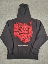 DARC SPORT WOLVES FOREVER BUSHIDO CODE BLACK HOODIE SWEATSHIRT /1000 SZ L