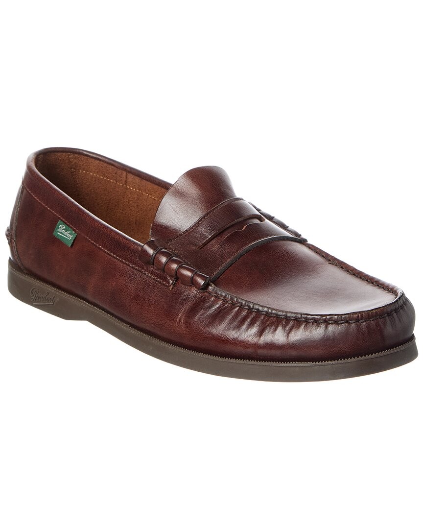 Todd Snyder Paraboot Leather Loafer Mens Red 11 49190₽