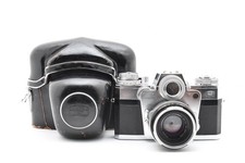 Zeiss Ikon Contarex Bullseye 50mm f2.8 Camera with Leather Case No Customs Fees