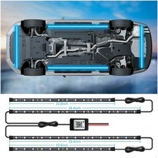 4x Auto LED Unterbodenbeleuchtung RGB Neon Underglow Atmosphäre Lichtleiste
