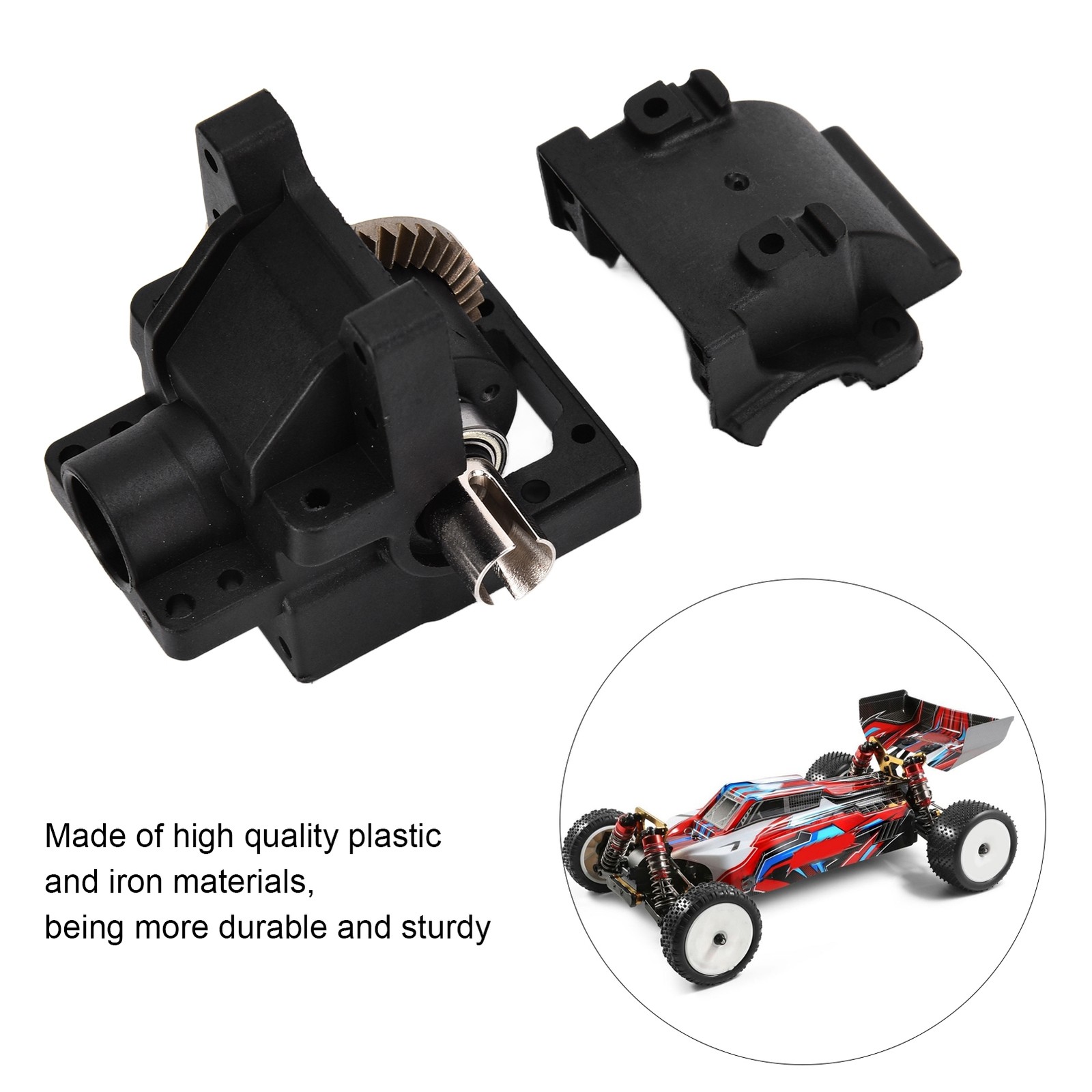 RC Gear Box Diff Set Durable Replacement Part For Wltoys 104001 RC Car Excellent