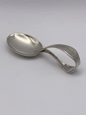 Beautiful Sterling Silver Baby Spoon w/Monogram "Barbara"