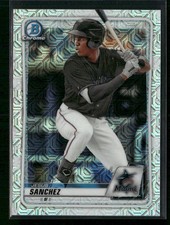 2020 Bowman #BCP-11 Jesus Sanchez Chrome Prospects Mojo Refractor
