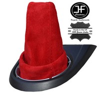 RED SUEDE FITS HONDA CIVIC TYPE R FN2 2006 TO 2012 GEAR GAITER SHIFT BOOT