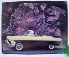Ford Zodiac Mk2 206E convertible 1956 Colour Transparency Medium Format