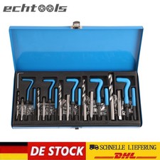 131 tlg Gewinde Reparatur Set Gewindeeinsatz Werkzeug Satz M5 M6 M8 M10 M12