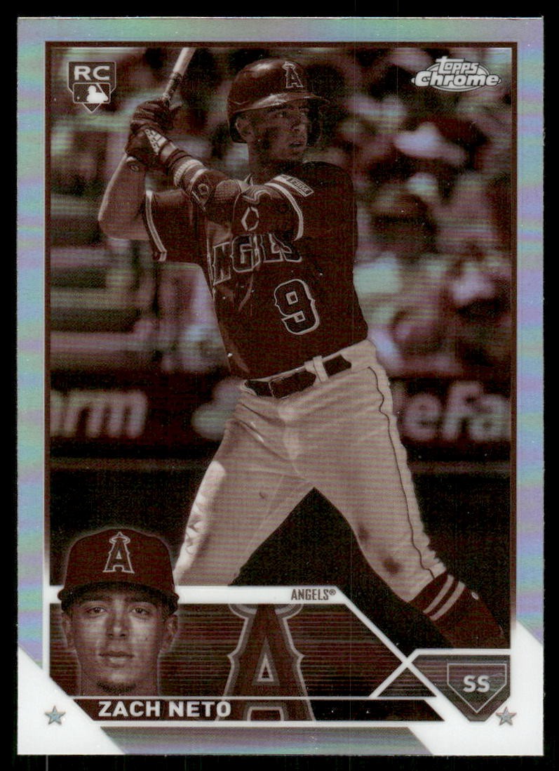 2023 Topps Chrome Update Sepia Refractors #USC34 Zach Neto - BB
