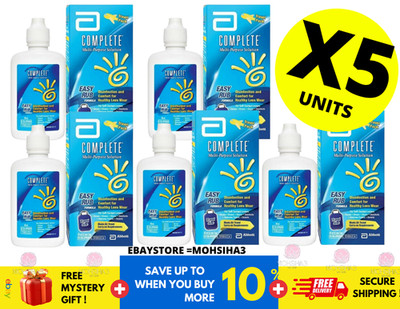 5 x Complete MULTI-PURPOSE SOLUTION Easy Rub Formula 2fl oz (60ml) Travel Size