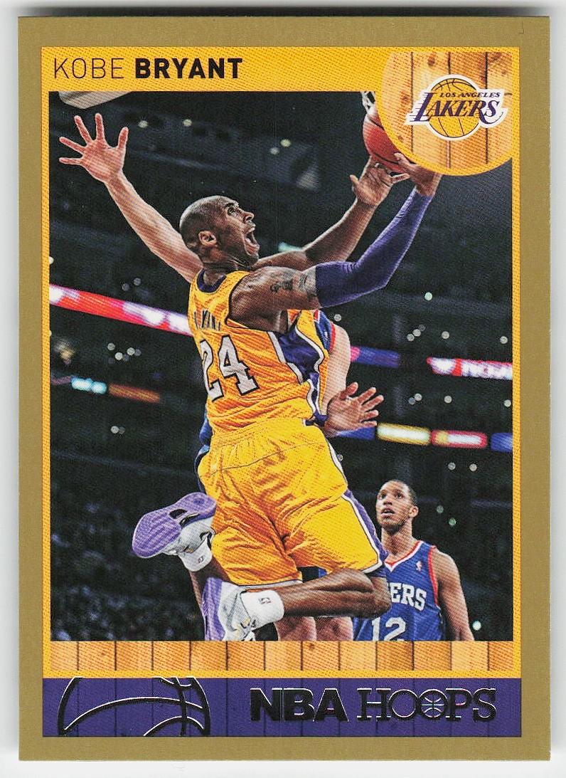 2013-14 Hoops #9 Kobe Bryant BASKETBALL Los Angeles Lakers