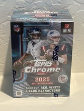 2025 Topps Chrome NFL Football Value / Blaster Box Sealed IN HAND !!