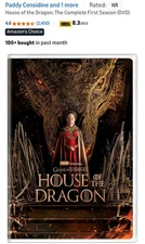 House of the Dragon: the Complete First Season (DVD, 2022)