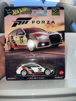 NEW Hot Wheels Premium Pop Culture FORZA '17 AUDI RS 6 AVANT HVJ47 1:64 Car RS6