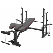 PANCA REGOLABILE PESI MULTIFUNZIONE REGOLABILE PIEGHEVOLE BILANCIERE SCHIENALE M