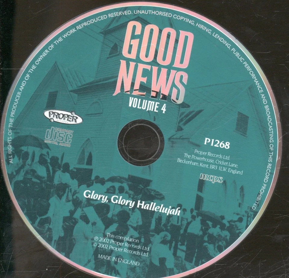 Various Artists Good News Volume 4 CD UK Proper 2002 compilation P1268 - Image 3 of 3