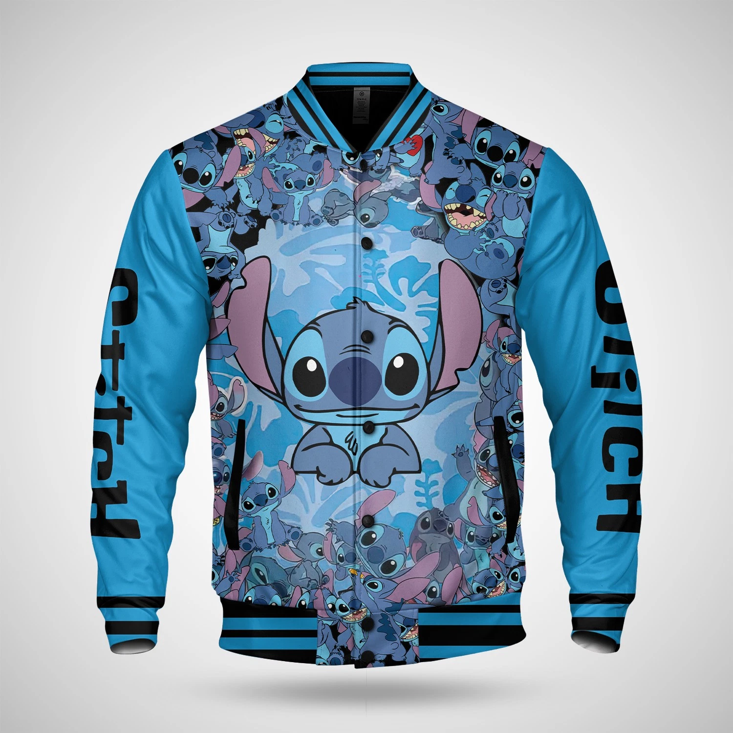 Lilo & Stitch Ohana Means Family Bomber Jacket