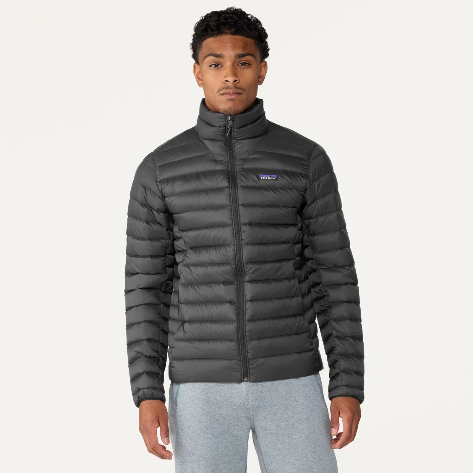 Patagonia Down Sweater - Men's, Color: Black - product detail image 5