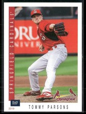Tommy Parsons 2019 Springfield Cardinals Team Set Card