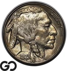 1929-S Buffalo Nickel, Tougher This Nice, Gem BU++