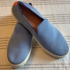 Rothy  s Women's Size 8 Original Slip On Daily Sneaker In Light Blue Size 8