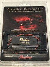 Shadow Humbucker Rahmen Stimmgerät Neu OVP Schwarz, Flach E-Gitarre