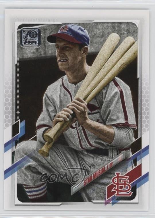 2021 Topps Legend Variation SP Legend Variation Stan Musial #229 HOF 0ja4