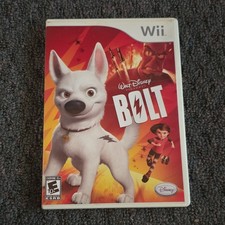 Disney Bolt Nintendo Wii 2008 E10+ NTSC-U/C Manual Included