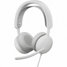 Logitech 981-001610 ZONE WIRED 2 HEADSET TEAMS FOR BUSINESS - OFF WHITE