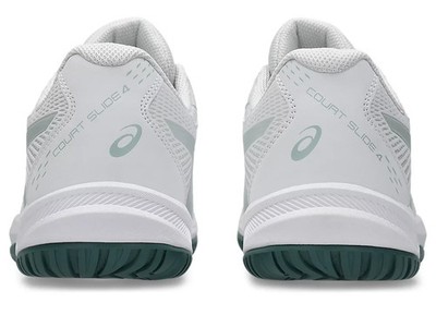 Asics Tennis Shoes COURT SLIDE 4 White/Cold Moss 1041A483.102 All