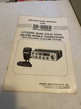 Vintage Robyn SB-505D 40-channel CB solid state AM/SSB mobile transceiver manual